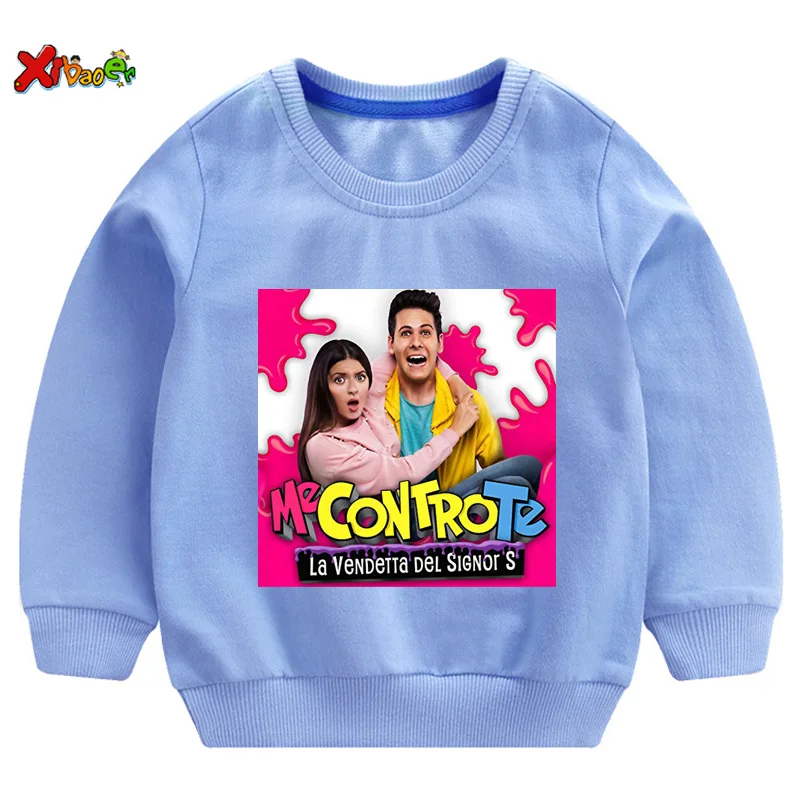 

Kids Sweatshirt Fashion Girl ME CONTRO TE Cartoon Baby Girl Hoodies Cute Long Sleeves Children Boys Sweatshirts Birthday Present