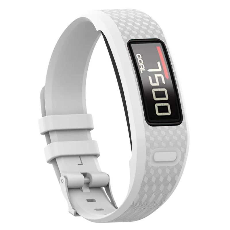 Garmin Vivofit 1/2 팔찌용 교체 소프트 실리콘 손목 시계 밴드 스트랩