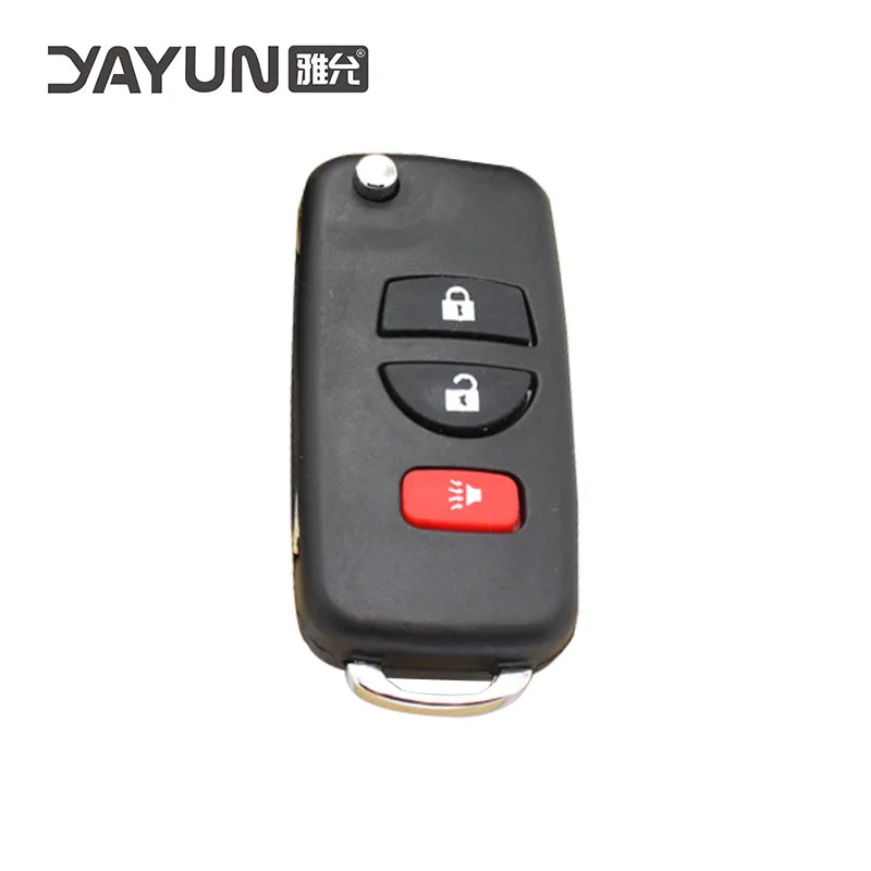 

5PCS ForNissan 3 buttons remote flip key shell