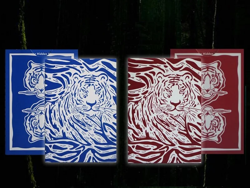 Tiger Deck Poker Card Games, Hidden King, fraîchement Playing Cards, Collectibles, Hobby, Size, TWPCC