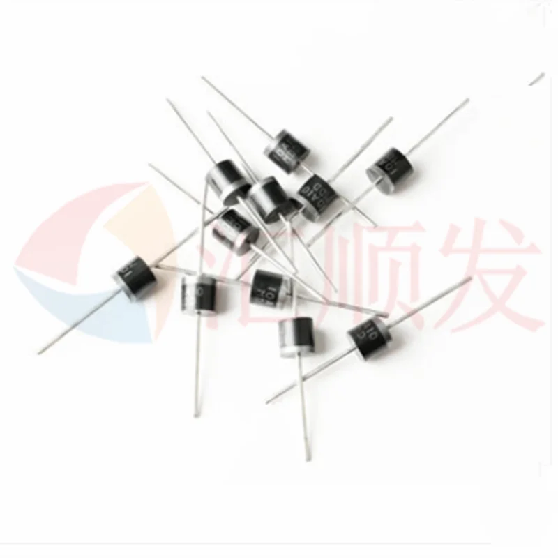 10PCS!!! Original genuine straight plug 6A10 10A10 R-6 1000V 6A 10A universal diode rectifier