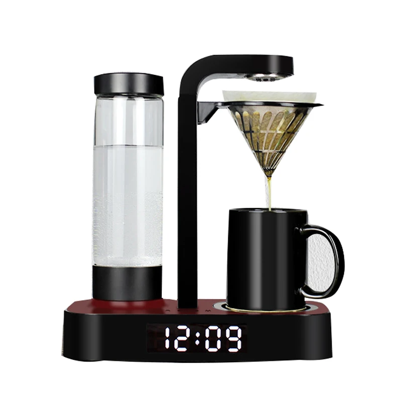 Automatic Clock Small Tea Maker 220V/600W Drip Type Hand Coffee Maker CM-602 Home Coffee Machine