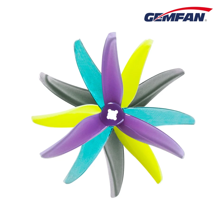 

12Pairs Gemfan Hurricane 3520 3.5X2X3 3-Blade 2.5inch CW CCW PC Propeller for RC FPV Racing Freestyle Cinewhoop Drones DIY Parts