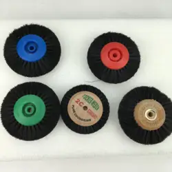 2C/4C  wood polishing brush polishing wheel Buffing Wheel Dental Rotary Bristle For Dental Tooth Alloy Jewelry Polishing Cleanin