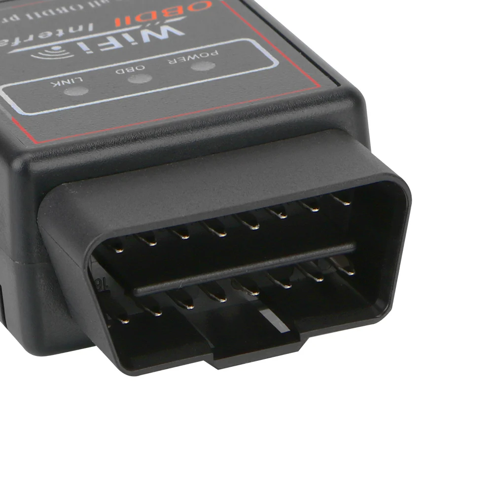 ELM 327 V2.1 lector de código OBD2 herramientas de diagnóstico de coche OBD2 escáner WIFI ELM327 OBDII herramienta de escáner de coche Universal para IOS Android