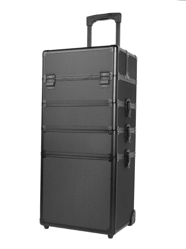 

Yonntech Make Up Case Hairdressing Vanity Beauty Cosmetic Box Trolley Large