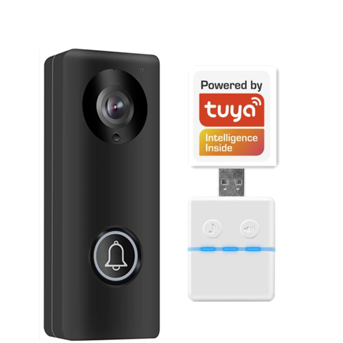 

Tuya Smart Life 2MP 1080P 160 Degree Wide Angle POE Wireless WIFI IP Doorbell Intercom Video Door Phone