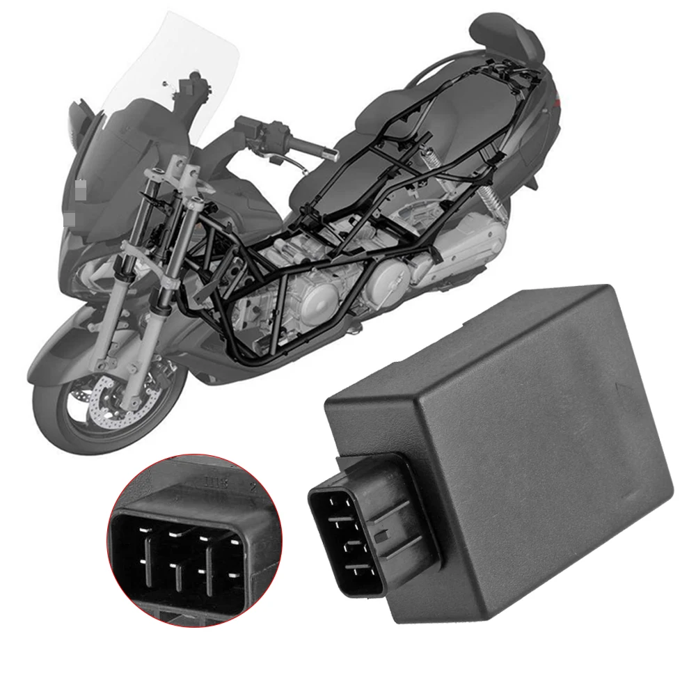 

Motorcycle Racing 8 Pin CDI Ignition Box Fits For SUZUKI AN125 HS125T 125cc Moped Scooter ATV Quad Go Kart Buggy