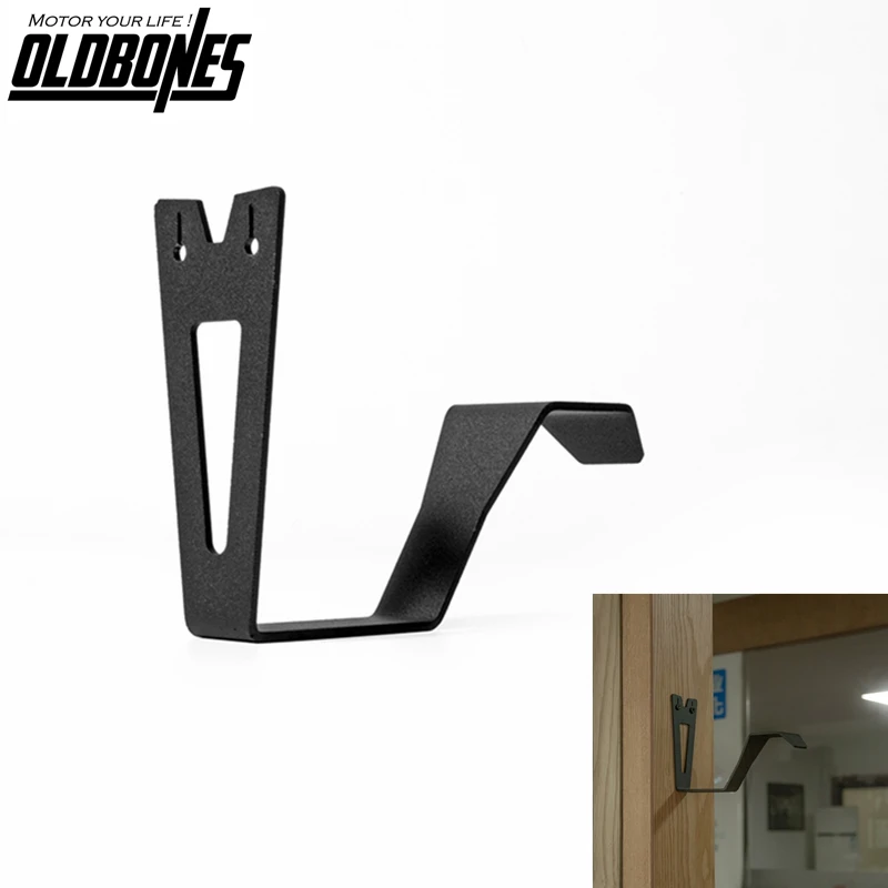 Motorcycle Helmet Holder Hook Rack Storage Wall Mounted Display Hanger Scooter Motorbike Luggage Bracket