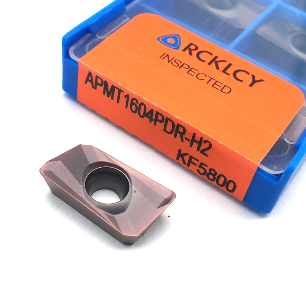 10PCS APMT1135 APMT1604 H2 M2 KF5800 PC5300Carbide inserts face mill turning tools Cutter Milling CNC Tools