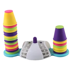 Set of 32 Stacking Cups, Quick Stacks Cups Set Speed Training Game Competition Travel Party Gift