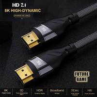 HDCP 2.2 Super 8K HDMI-compatible Cable video cable Ultra Speed 8K @60HZ 4K @120HZ 48Gbps UHD HDR 3D For  HD Splitter TV Box PS5