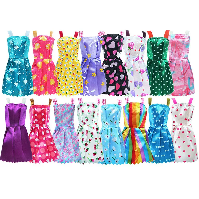 Pop Clothes For Barbis Doll Evening Dress&Accessories Fit For 11.5inch Barbis Doll Party Daily Casual Clothing Accessories Toys