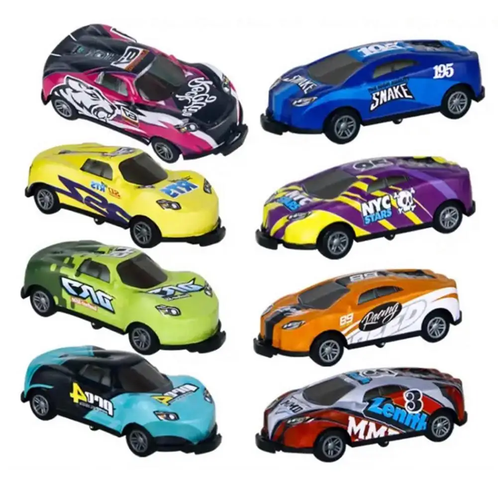 

8 PCS Children Stunt Toy Car Alloy Pull Back Catapult Car Toy 360 Flip Dump Car Toy For Children's Birthday Gifts