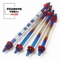 Motorcycle Electric Motorcycle Refit 304 Stainless Steel M12 Front Wheel Axle Bolt