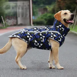 Dog Jacket Large Breed Dog Coat Waterproof Reflective Warm Winter Clothes for Big Dogs Labrador Overalls Chihuahua Pug Clothing