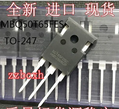 5PCS/LOT New  Original  MBQ50T65FESC  50T65FESC  MBQ50T65 TO-247