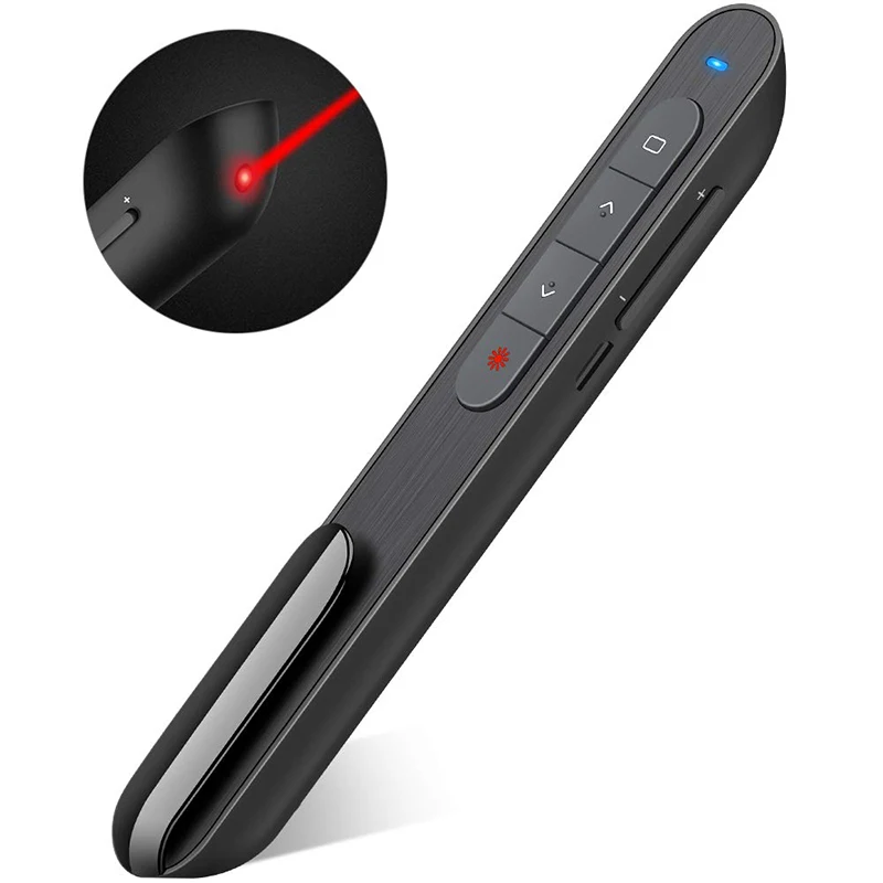 5mw Red page-turning pen wireless remote control instruction pointer training speech instruction  pen office teaching