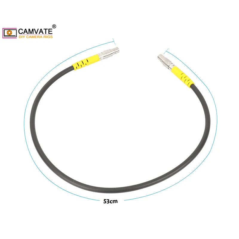 Imagem -03 - Camvaste Cabo de Visor Interno 53cm de Comprimento com Conector de Destravamento Coaxpress para Espelhamento Múltiplo Câmera Alexa Mini lf