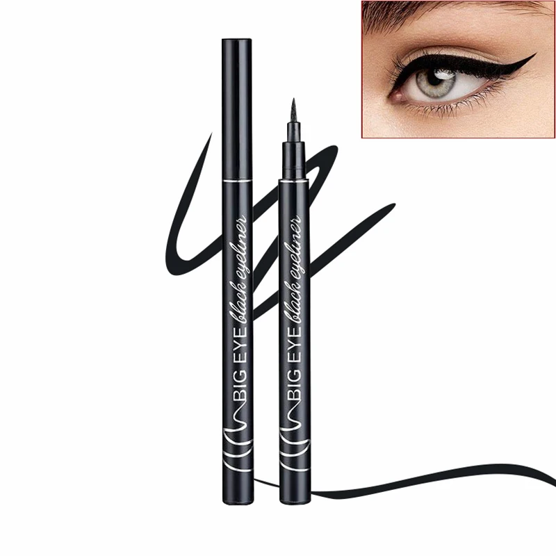 

1pcs Professional Liquid Eyeliner Women Ultimate Black Long-lasting Waterproof Quick-dry Eye Liner Pencil Pen Makeup Beauty Tool