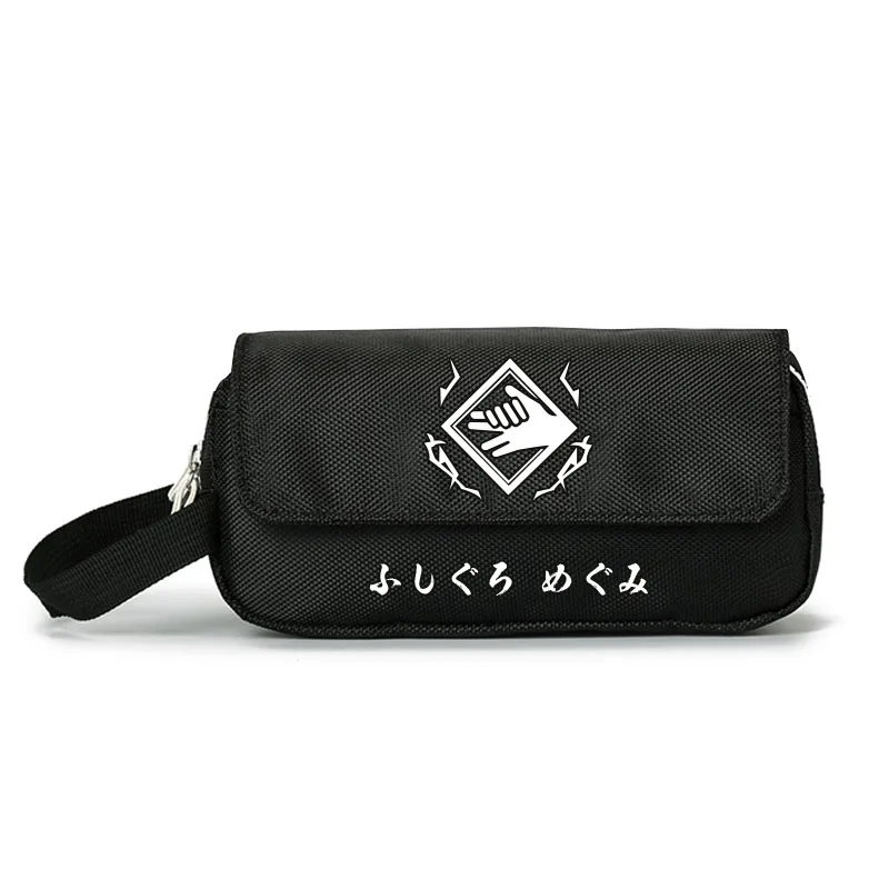Jujutsu Kaisen Large Pencil Case Anime Pen Bags Small School Bags Cartoon Stationery Storage Bag Girls kawaii Makeup Case