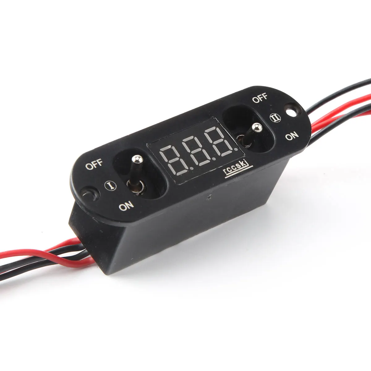 Rccskj 2124 Current Double Switch Voltage Display for RC Model Airplane