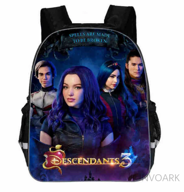 11/13/16 Inch Descendants Kindergarten School Bags For Boys&Girls Children Baby Toddler bag Primary Kids Backpack Gift Mochila