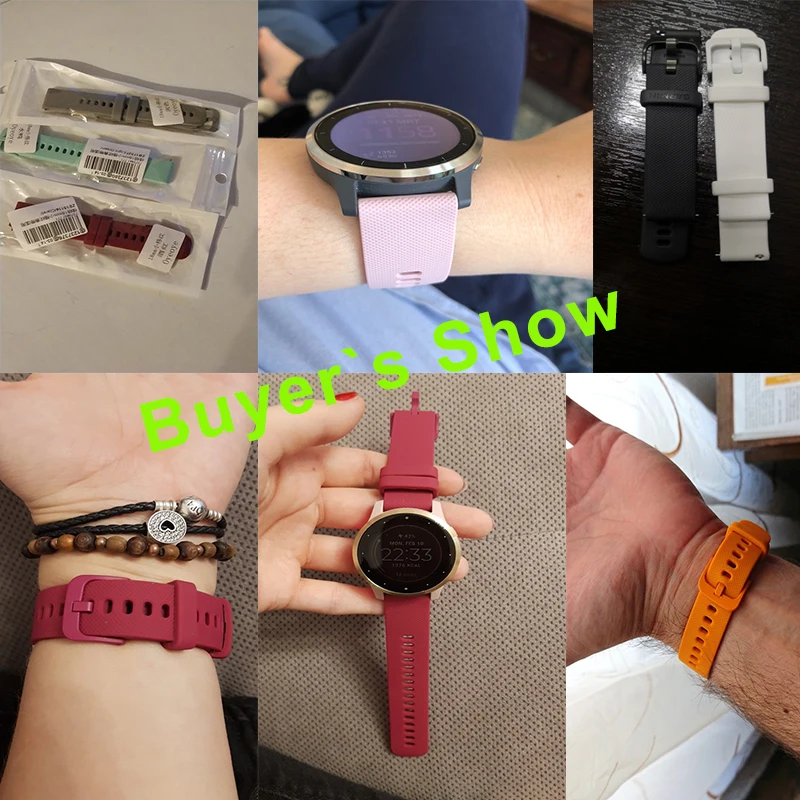 سيليكون حزام ل ساعة هواوي ، سوار Smartwatch ، النساء العصابات ، GT3 ، GT2 ، 42 مللي متر ، 18 مللي متر ، 20 مللي متر ، GT 4 ، 41 مللي متر ، GT 3 برو ، 43 مللي متر