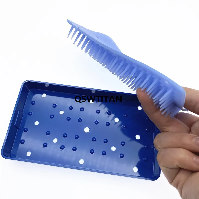 Sterilization tray disinfection case autoclavable box for holding opthalmic dental instrument sterilising