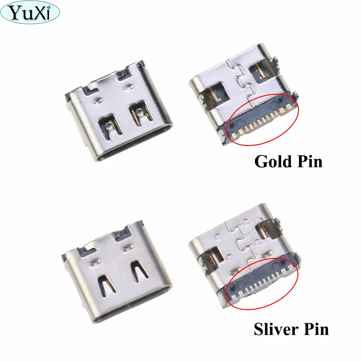 

YuXi 1pc For PS5 Micro USB Charging Port Plug Power Connector Type-C Charger Socket for PS5 Wireless Console