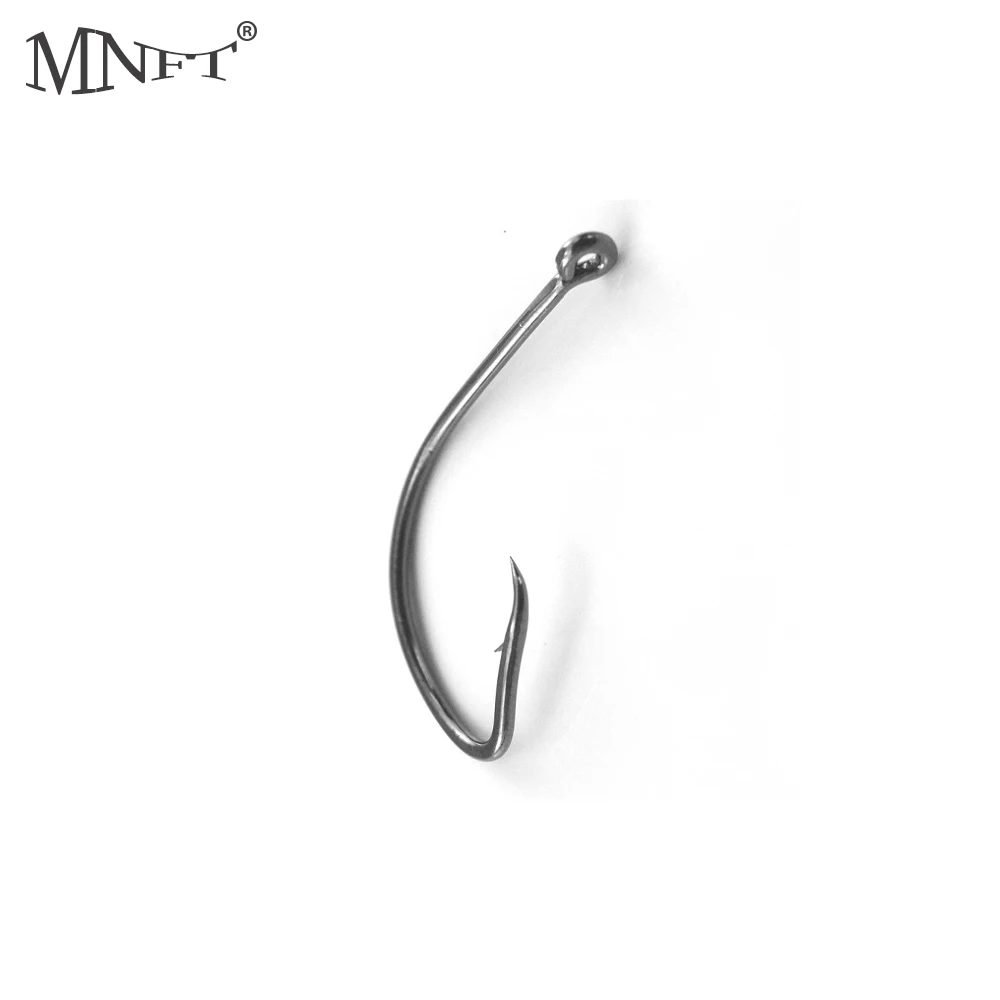 

MNFT 100PCS 4# Single Circle Hooks High Carbon Steel Jig Baitholder High Carbon Steel FishHooks Fishing Accessories Tackle