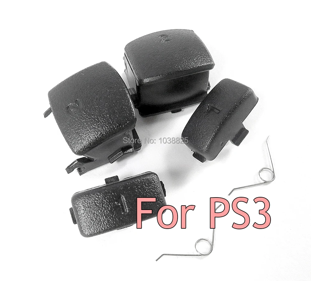 1ชุดซ่อมสีดำสำหรับ L1 R1 L2 R2ปุ่ม Springs สำหรับ PS3 Controller Trigger ปุ่ม Springs สำหรับ playstation 3