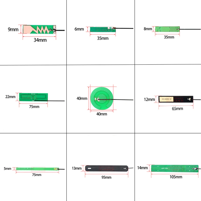 LTE 4G 3G 2G GSM NB-IOT antenna  IPEX1/U.FL connector 5-8DBi PCB internal Omnidirectional For MINIPCIE module SIM7600 EC25 EP06