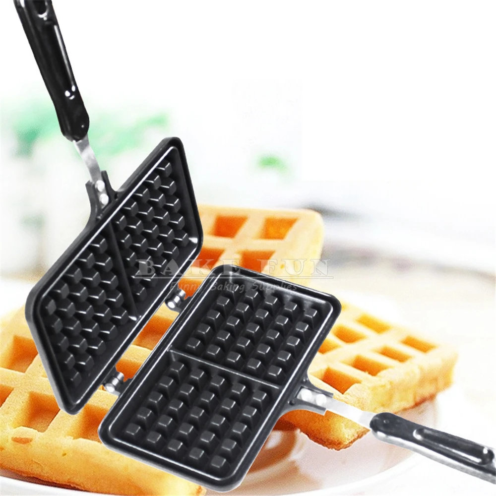 

Waffle Mold Non-stick Cake Mould Waffle Bakeware DIY Muffin Sandwich Biscuit Maker