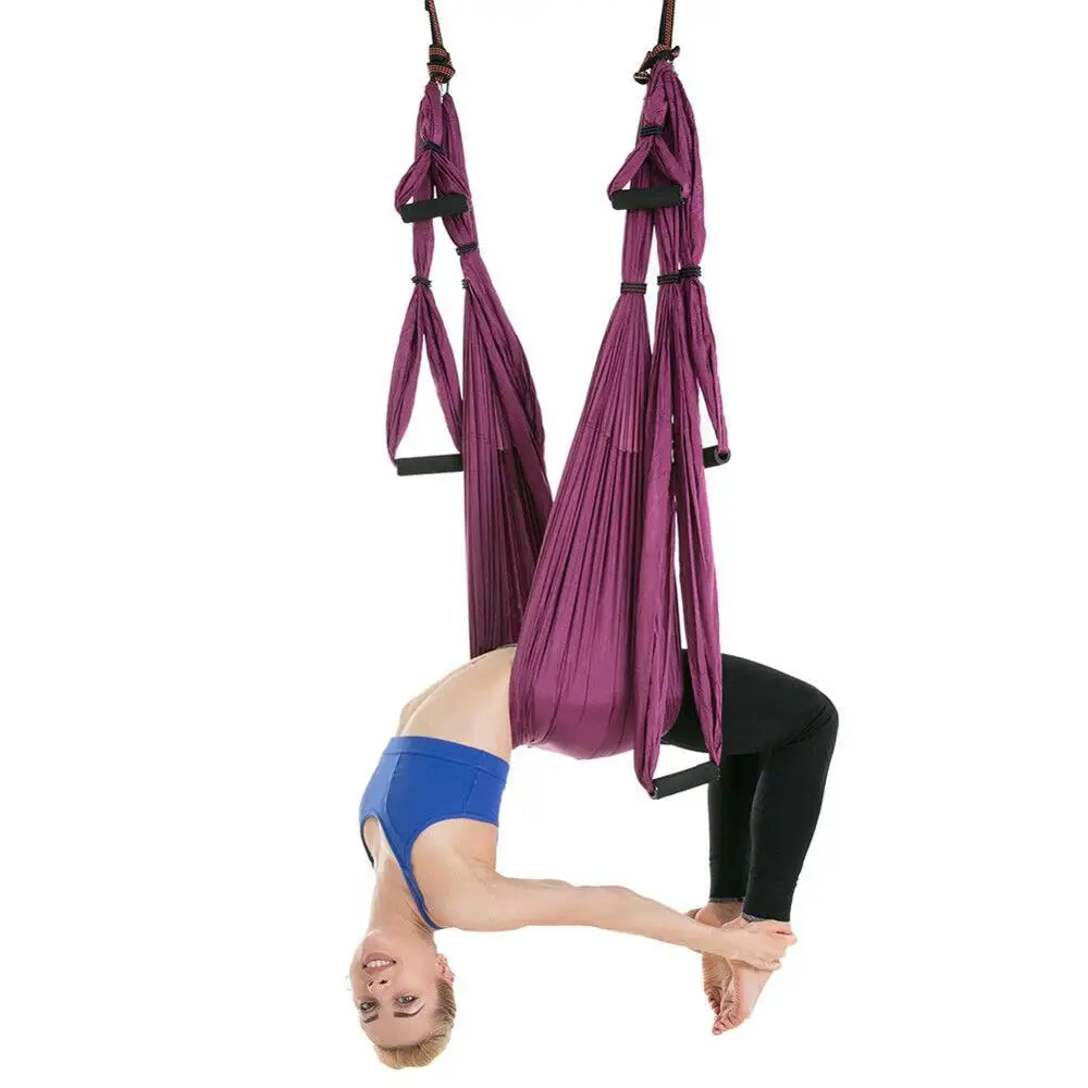 Yoga Hammock Anti Gravity Ultralight Parachute Nylon Aerial Yoga Swing hammock Unmissable Fitness Equipment Home Gym