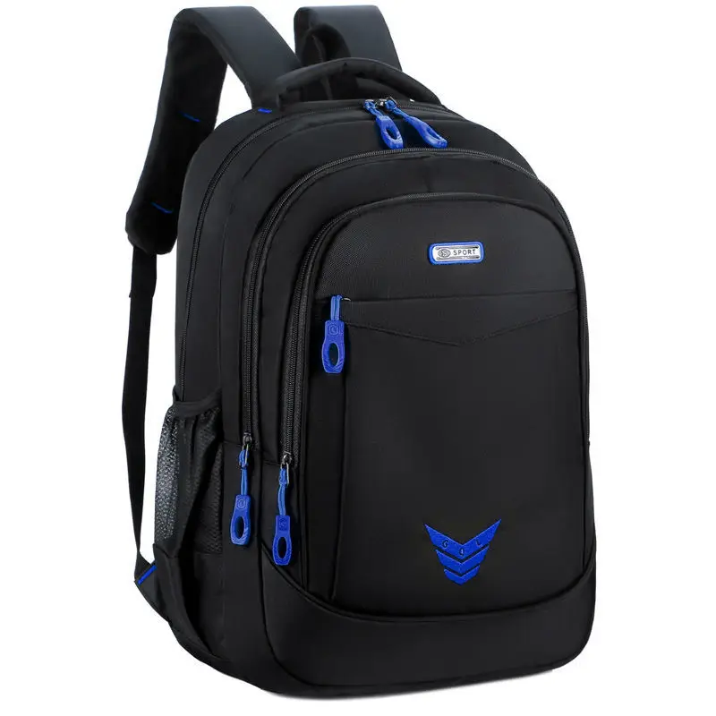 Mochila Oxford para hombre, bolsa impermeable de gran capacidad para ordenador portátil para adolescentes, de alta calidad, informal, de viaje al aire libre, para estudiantes escolares