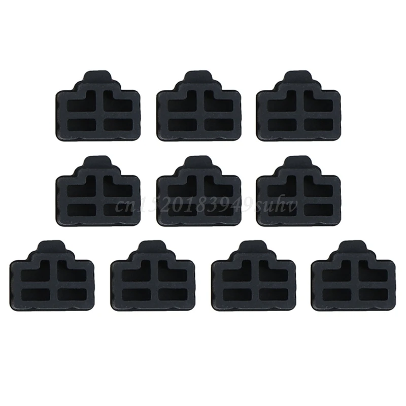 100 Buah/Banyak Hub Ethernet Port RJ45 Anti Debu Penutup Pelindung Plug RJ45 Debu Plug untuk Laptop/Komputer/router RJ45 Konektor