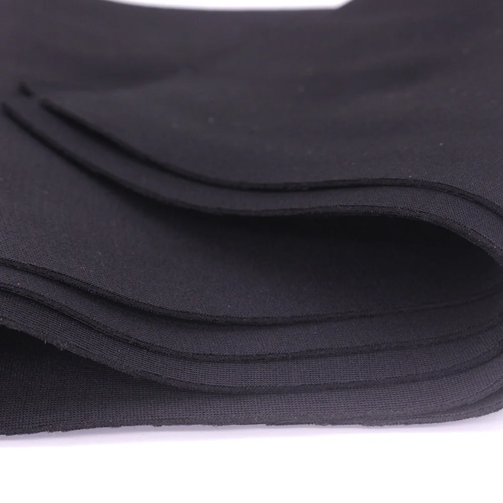 Black1.4mm SRB Neoprene Fabrics,Stretch Mask Fabric,Waterproof,Windproof,Vibration Protection