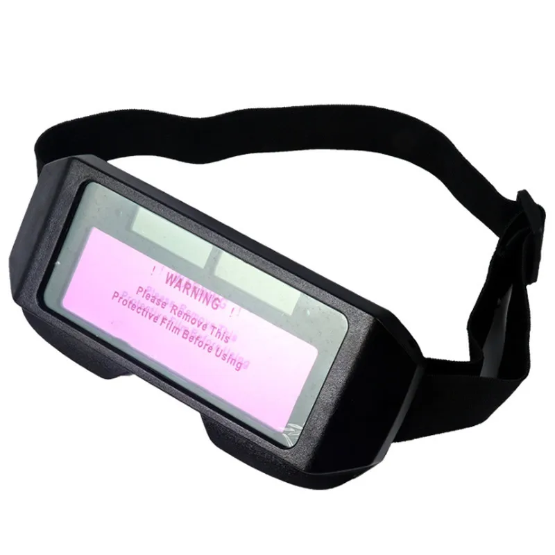 Solar automatic dimming welding protective mask welder glasses welding cap