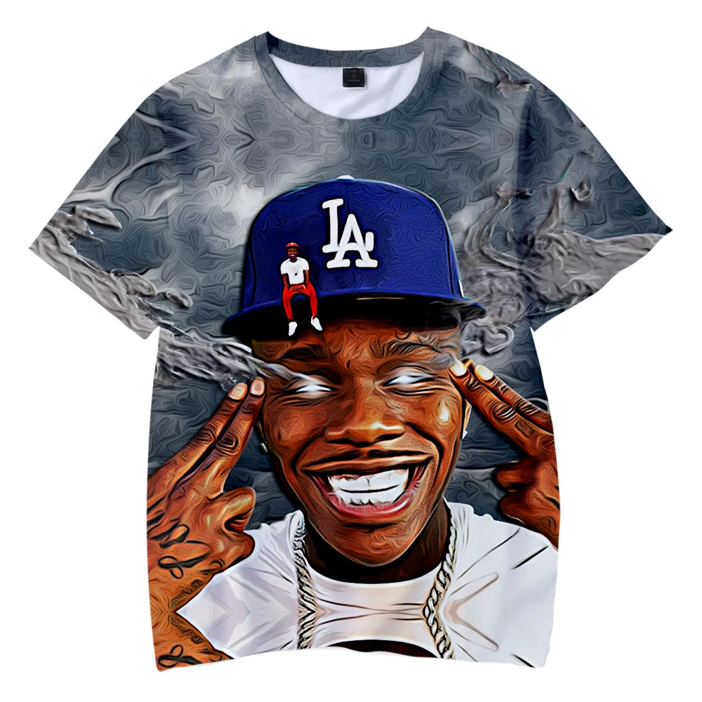 2021 New Rapper Dababy 3D Printed T-Shirt Men/Women Fashion Casual Popular Harajuku Streetwear Short Sleeve Oversize