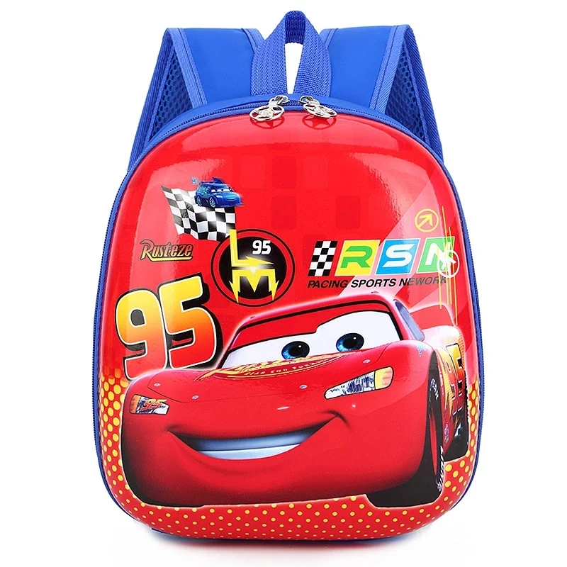 Disney-mochila con diseño de Spiderman para niños y niñas, morral con diseño de dibujos animados de Frozen Cars y animales, Bolsa Escolar para