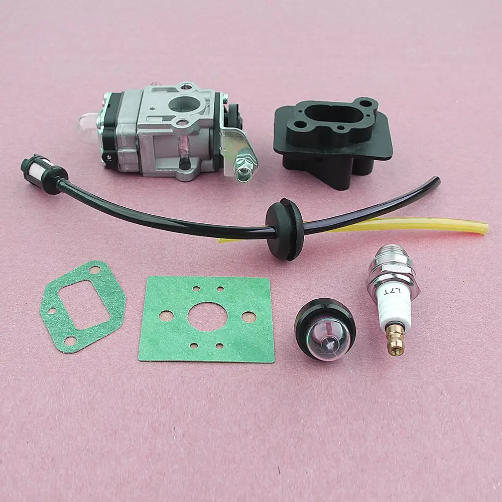Carburatore Connettore di Base Collettore di Aspirazione Tubo Flessibile Del Carburante Fit Per Decespugliatore 43cc 52cc 40-5 BC430 CG430