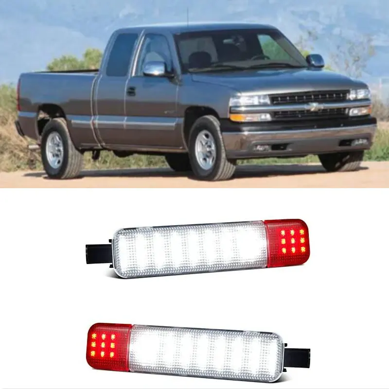 

LED Courtesy Door Interior Light For 1997-2000 Chevy & GMC C/K 1500 2500 3500 Pickup 1500 2500 Suburban OEM 15021518 15021517