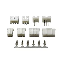 20Sets/Lot PH2.0 PH 2mm Connector Curved Needle Straight Needle Seat+Plug+Terminals 2P 3P 4P 5P 6P 7P 8P 9P 10P Connectors