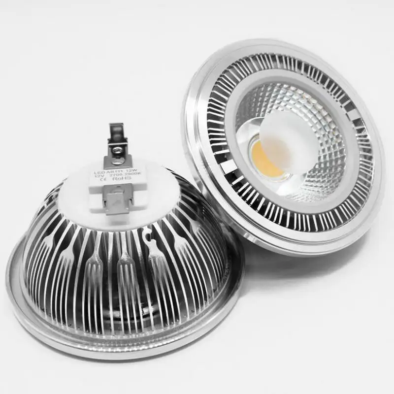 

15W AR111 G53 QR111 GU10 Spotlight Aluminum LED Bulbs AC85V-265V Replace Halogen For Business Lighting