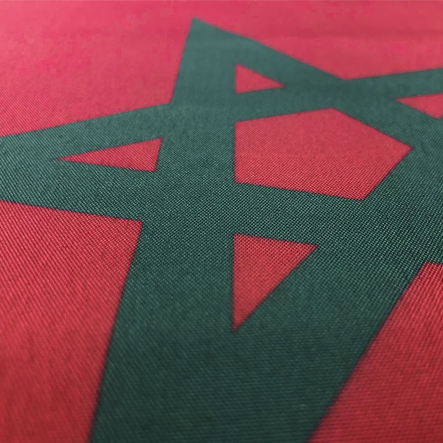 FLAGLAND Bandera nacional de Marruecos – Pabellón marroquí poliéster - imagen 2