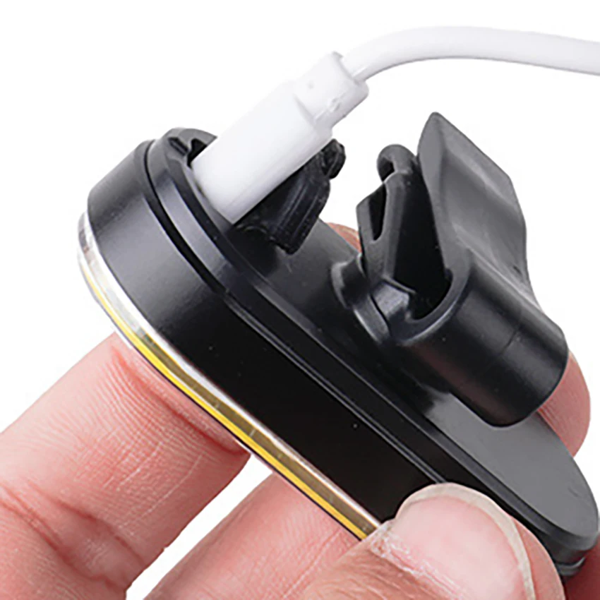 1 Set Mini spie di sicurezza fanale posteriore per bici 6 modalità Flash luci a LED spia di avvertimento ricarica USB lampada da notte per bicicletta torcia elettrica