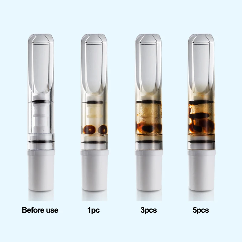 50 PCS Individual Package Cigarette Holder Filter Tip Reduce Tar Cleanable And Reusable Recycling Mouthpiece Smoking Accessories