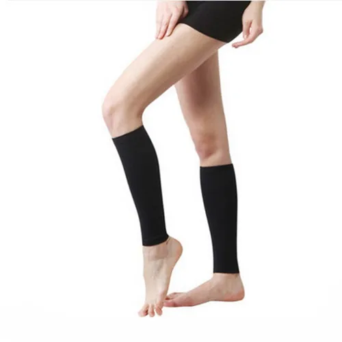 Imagen 2 del producto Calcetines de compresión médicos Unisex, Mangas de pantorrilla, calcetines elásticos para enfermería, piernas, venas varicosas, circulación