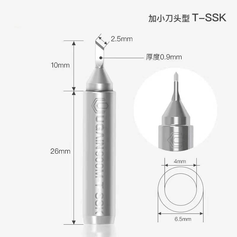 1PCS 900M Soldering Iron เคล็ดลับนำทองแดงเคล็ดลับบัดกรี BGA เชื่อมเคล็ดลับใช้สำหรับสถานีบัดกรีไฟฟ้า soldering Iron